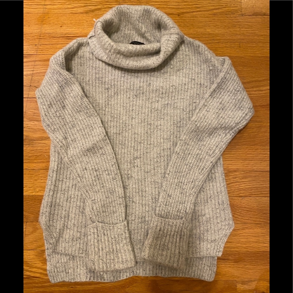Ann Taylor Wool Turtleneck Sweater